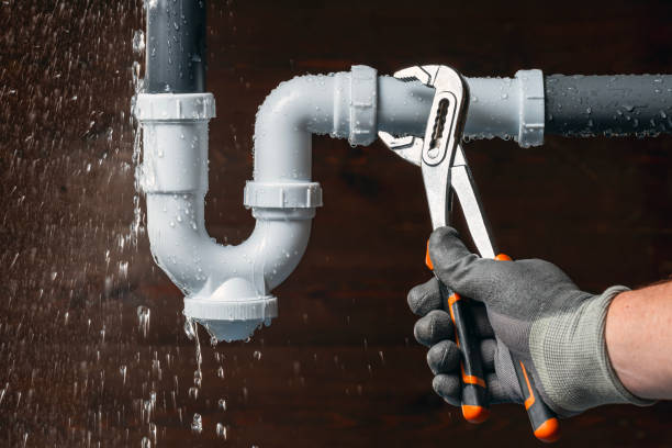 Professional Drain Cleaning technician working in Tignall, GA